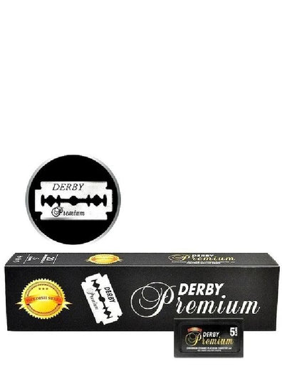 Derby Premium Double Edge Razor Blade - 100 CT